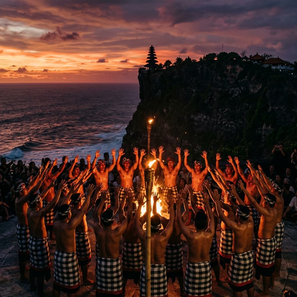 Kecak dance at Uluwatu temple
